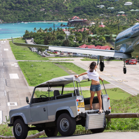French Dolphin Shortie Shorts Free in St Barth - Picture 6 of 8
